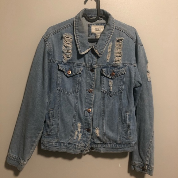Denim jeans jacket Forever 21 #130 - Picture 4 of 9